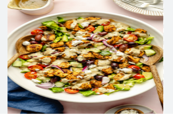 Chicken Caesar salad